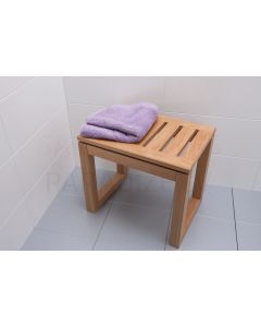 KAME скамейка для ванной комнаты (дуб) 430x480x340 мм