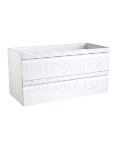 KAME undertop cabinet TERRA 100 (shiny white) 500x990x450 mm