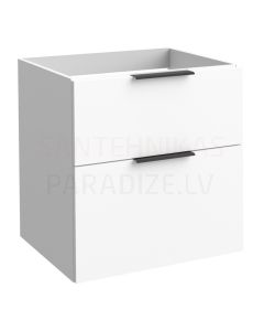 KAME izlietnes skapītis BIG  60 (matēti balts) 600x600x455 mm