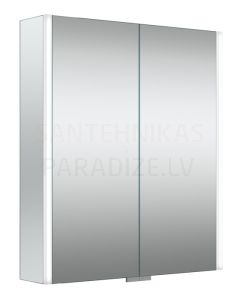 KAME шкафчик с зеркальными дверцами и LED BIG  60 700x600x130 мм