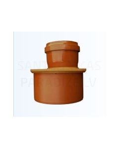 Magnaplast KG oranžā ārējās kanalizācijas redukcijas pāreja Ø 250x160 mm PVC