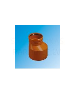 Magnaplast KG oranžā ārējās kanalizācijas redukcijas pāreja Ø 160x100 (110) mm PVC