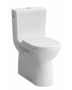 WC Pro New, 360x700 mm, raised, universal outlet, 2 water connections, white