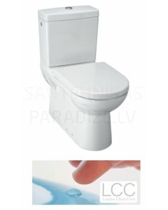 Toilet Pro, 360x700 mm, universal outlet, white LCC