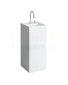 Washbasin Kartell, 435x375x900 mm, freestanding, 2 tap positions, white