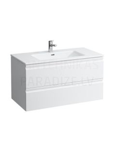Cabinet with sink for bathroom Pro S, 1000x500 mm, h = 545 mm, 2A, high-gloss white
