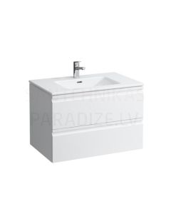 Cabinet with sink for bathroom Pro S, 800x500 mm, h = 545 mm, 2A, high-gloss white