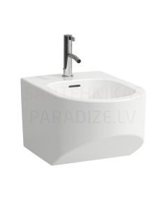 Bidet Sonar, wall-mounted, 370x530 mm, white