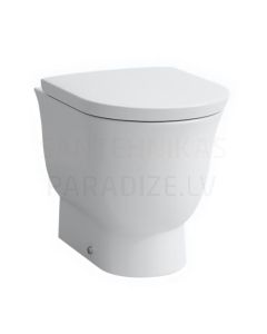 WC The New Classic Rimless, floor-mounted, 370x560 mm, universal outlet, white