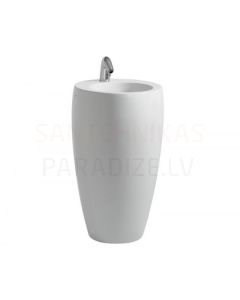 Washbasin Alessi One, 530x530x900 mm, white LCC