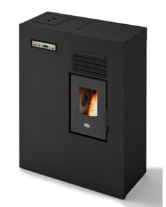 EVA CALOR granulu kamīns-krāsns MATILDE 4.6kW (melns)