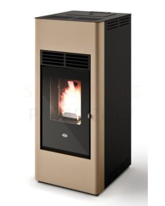 EVA CALOR granulu kamīns-krāsns KARINA 9.5kW (bēšs)