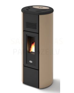 EVA CALOR granulu kamīns-krāsns HEIDI 6.3kW (bēšs)