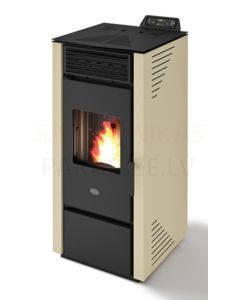 EVA CALOR granulu kamīns-krāsns PAOLA 13.8kW (bēšs)