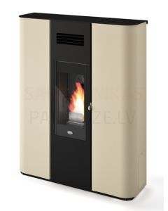 EVA CALOR pellet fireplace-stove REBECCA 9.4kW (beige)