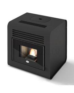 EVA CALOR pellet fireplace-stove HERMES 7.5kW (black)