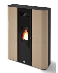 EVA CALOR pellet fireplace-stove DILLETA 10.5kW (beige)
