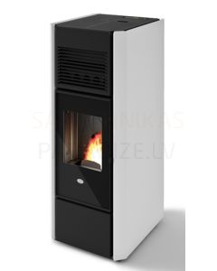 EVA CALOR pellet fireplace-stove INES 15.4kW (white)