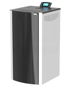MARELI SYSTEMS granulu kamīns-krāsns ONYX HYDRO 12kW Full Glass