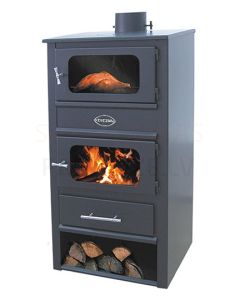 ZVEZDA central heating wood fireplace MF VR 9 (10.6kW)