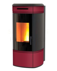 RAVELLI heating pellet fireplace-stove HRV 140 GLOBE (4.9-19.1kW)