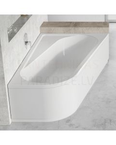 RAVAK asimetriskā akrila vanna Chrome 160x105 R