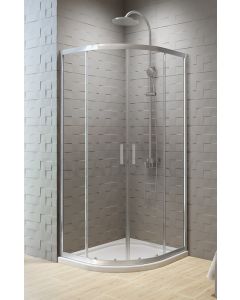 New Trendy dušas kabīne rūdīts stikls NEW VARIA  80x80x190