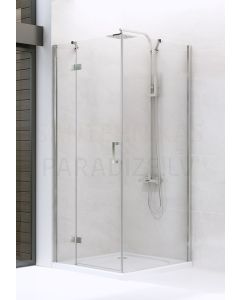 New Trendy dušas kabīne rūdīts stikls NEW RENOMA L  80x80x195