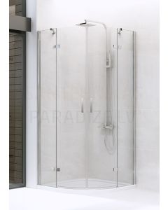 New Trendy dušas kabīne rūdīts stikls NEW MERANA  80x80x195
