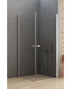 New Trendy shower enclosure D-0141A/D-0142A tempered glass NEW SOLEO 90x100x195