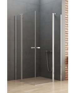 New Trendy shower enclosure K-0411 tempered glass NEW SOLEO 100x120x195