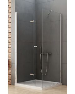 New Trendy shower enclosure D-0150A/D-0088B tempered glass NEW SOLEO L 100x90x195