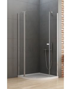 New Trendy dušas kabīne rūdīts stikls NEW SOLEO  80x80x195