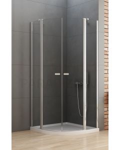 New Trendy dušas kabīne rūdīts stikls NEW SOLEO  80x80x195
