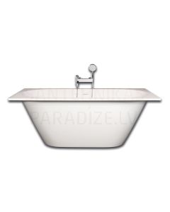 PAA SILKSTONE bathtub DECO SHAPE 1660-2500x725-1275x630