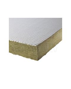 PAROC non-combustible stone wool slab for thermal insulation of ventilation ducts kamīniem ar alumīnija foliju 50mm price for m²