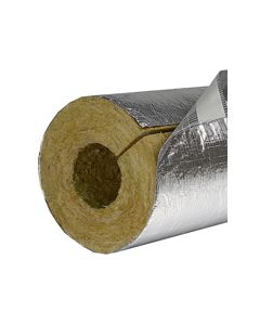 PAROC cauruļu izolācijas čaula ar alumīnija foliju 108x100x1200mm 1gab