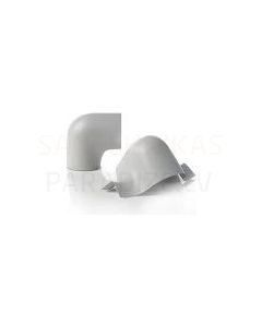 PAROC siltumizolācijas PVC līkums cauruļvadu čaulām 90˚ 102mm