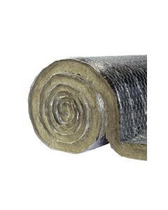 PAROC nedegošs akmens vates paklājs ar alumīnija foliju 120mm cena par m²