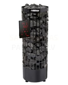 HARVIA elektriskā pirts krāsns CILINDRO PC90XE 9kW Black Steel