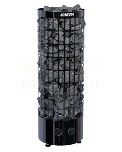 HARVIA elektriskā pirts krāsns CILINDRO PC90 9kW Black Steel