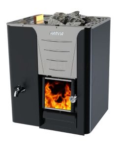 HARVIA wood-burning sauna stove PRO 20 LS Black 24.1kW