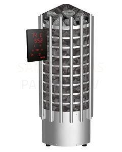 HARVIA electric sauna stove GLOW CORNER TRC90XE 9kW Steel