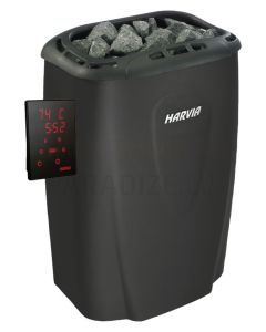 HARVIA elektriskā pirts krāsns MODERNA V45XE 4.5kW Black
