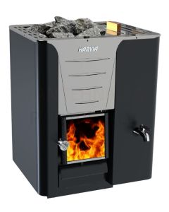 HARVIA wood-burning sauna stove PRO 20 RS Black 24.1kW