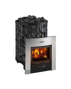 Pirts krāsns HARVIA Legend 240 Duo, malkas, 10-24 m3