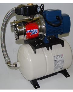 Pedrollo water supply pump PLURIJETm 4/80-24 APT 0.55kW with hydrophore 24 liters