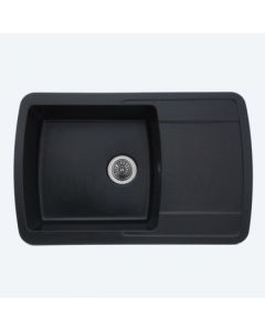 PLATINUM Granite sink ROMA 7749 black