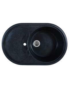 PLATINUM Granite sink LIRA 7750 graphite