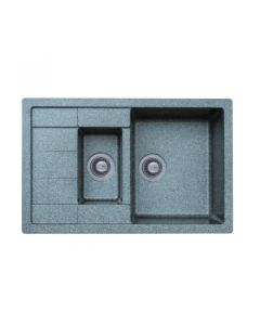 PLATINUM Granite sink Germece 7850W TOSKANA graphite